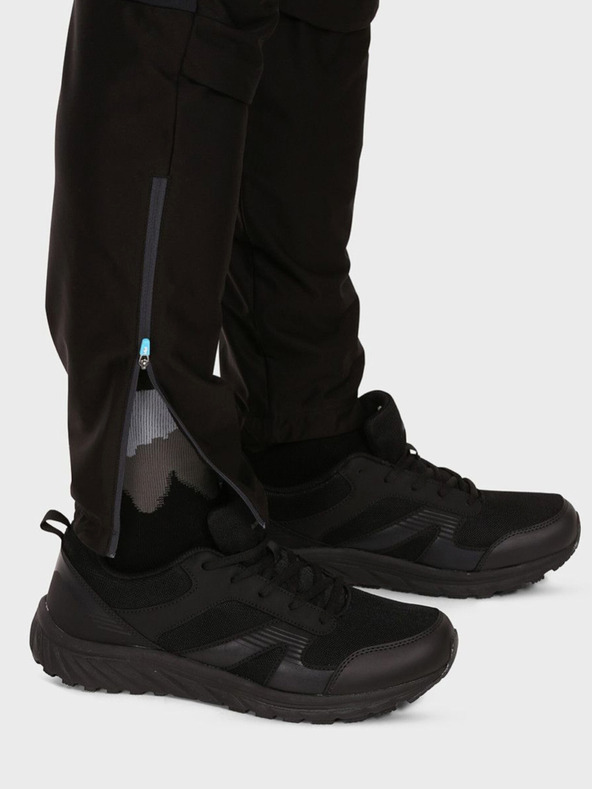 Kilpi Черен мъжки спортен панталон Kilpi NORWEL