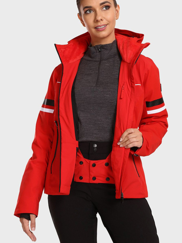 Kilpi Червено дамско ски яке Kilpi LORIEN