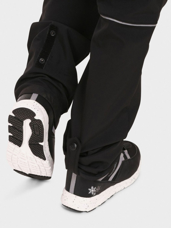 Kilpi Черен детски софтшел панталон Kilpi RIZO