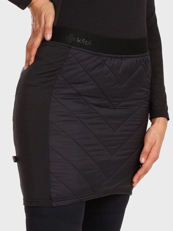 Kilpi Черна дамска подплатена пола KILPI LIAN
