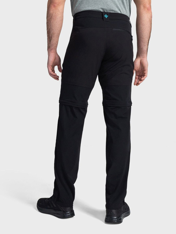 Kilpi Черни мъжки панталони за открито Kilpi HOSIO