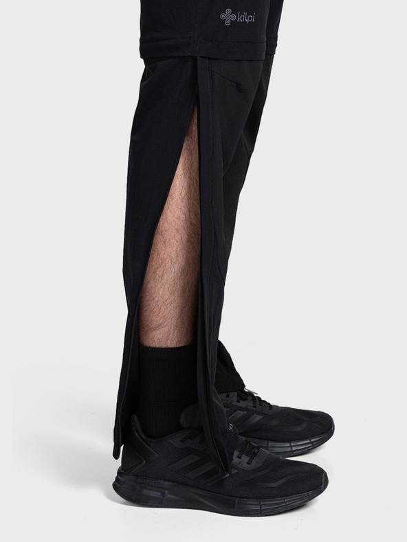 Kilpi Черни мъжки панталони за открито Kilpi HOSIO