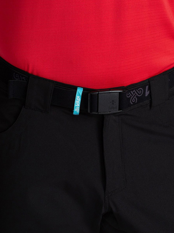 Kilpi Черен мъжки панталон за открито Kilpi LIGNE