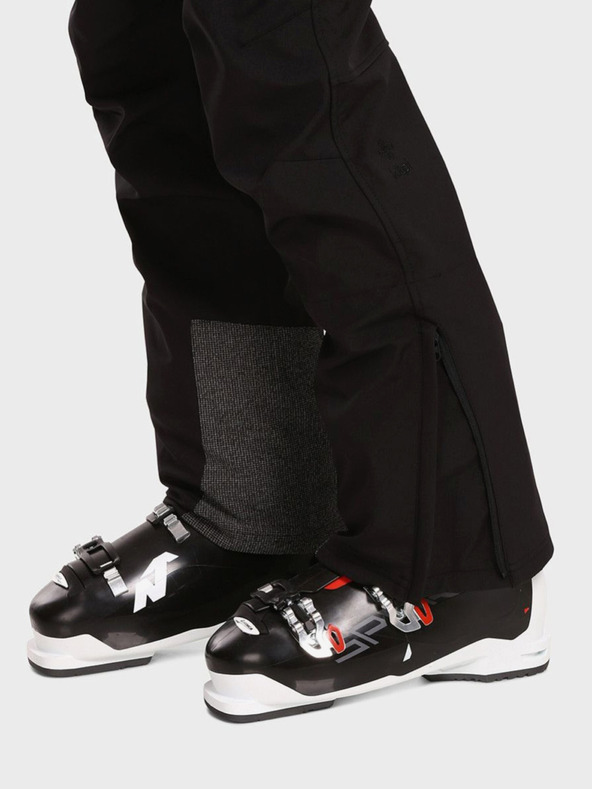 Kilpi Черен мъжки ски панталон от софтшел Kilpi RHEA