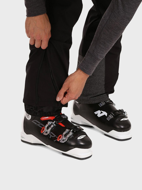 Kilpi Черен мъжки ски панталон от софтшел Kilpi RHEA