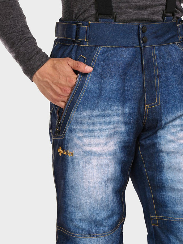 Kilpi Тъмно сини мъжки ски панталони Kilpi DENIMO