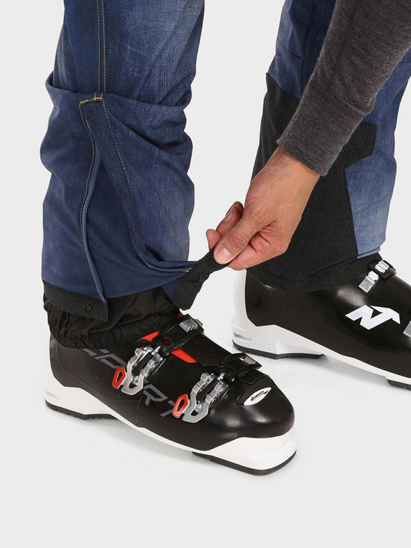 Kilpi Тъмносини мъжки софтшел ски панталони Kilpi JEANSO