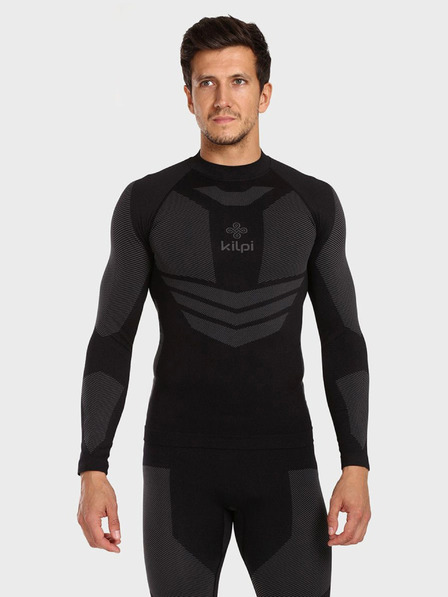 Kilpi Черна мъжка термо риза KILPI NATHAN
