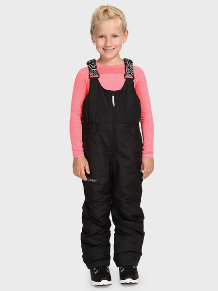 Kilpi Черен детски ски панталон Kilpi DARYL