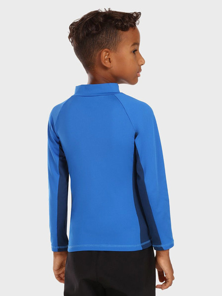 Kilpi Синя термотениска за момчета със стояща яка KILPI WILLIE