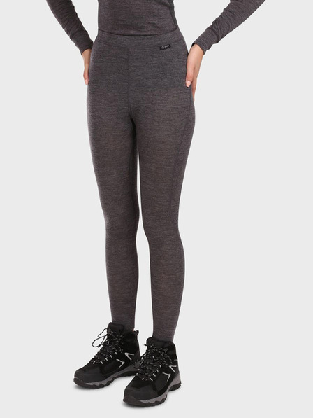 Kilpi Тъмно сив дамски термополанг от мериносова вълна KILPI MAVORA BOTTOM