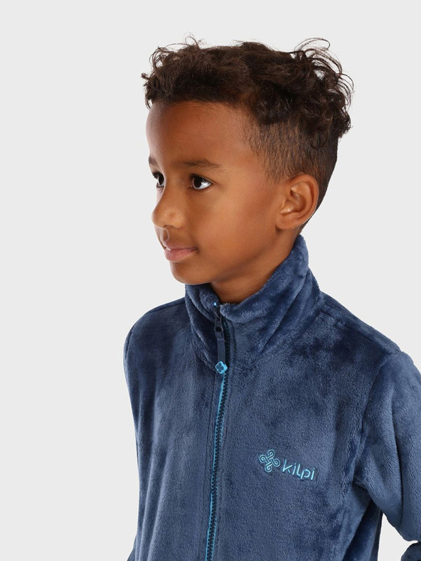 Kilpi Тъмно синьо момчешко поларено яке с цип KILPI ERIN
