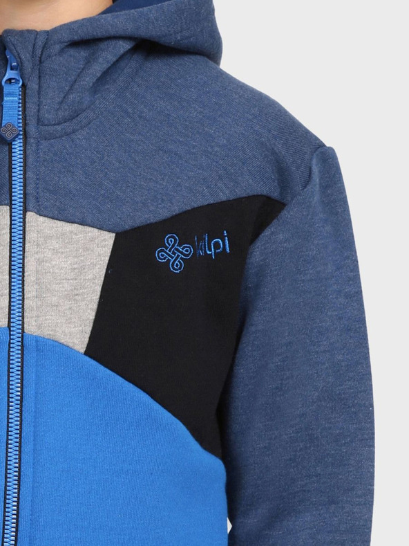 Kilpi Синьо момчешко суитшърт с цип KILPI PREDA