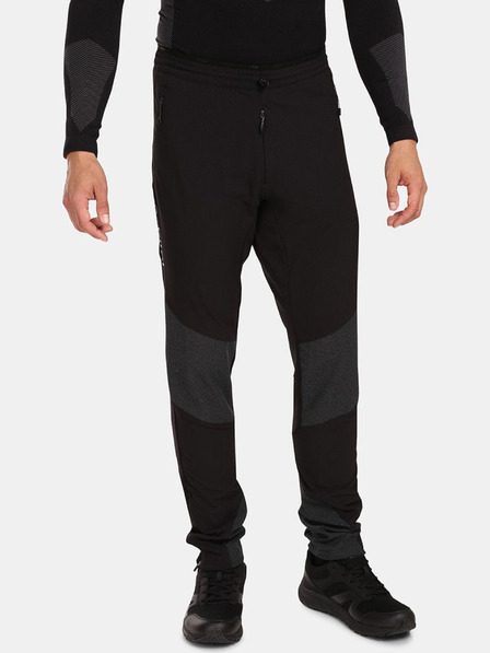 Kilpi Черни мъжки панталони за открито KILPI NUUK-M