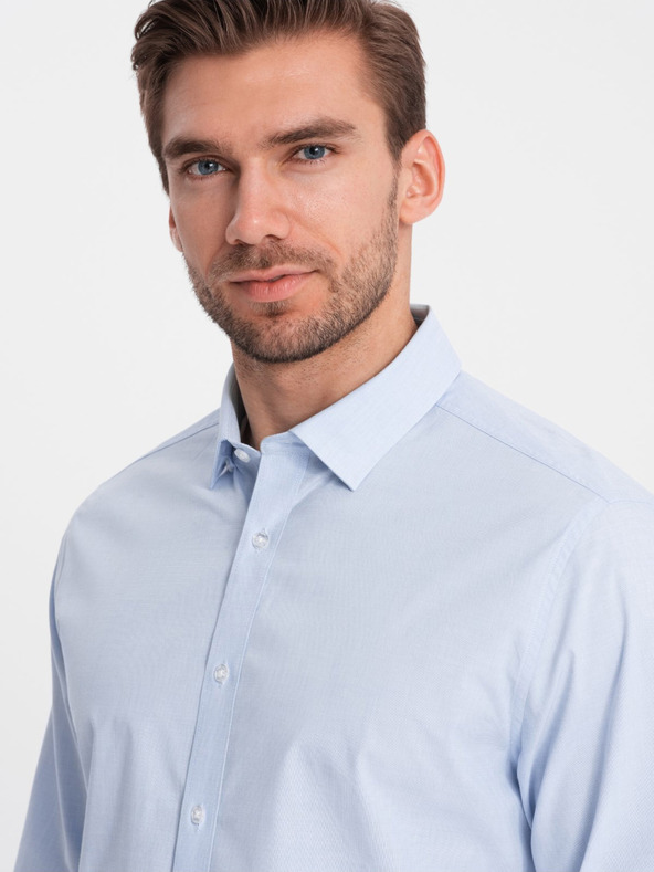 Ombre Clothing Светлосиня мъжка риза Омбре Облекло