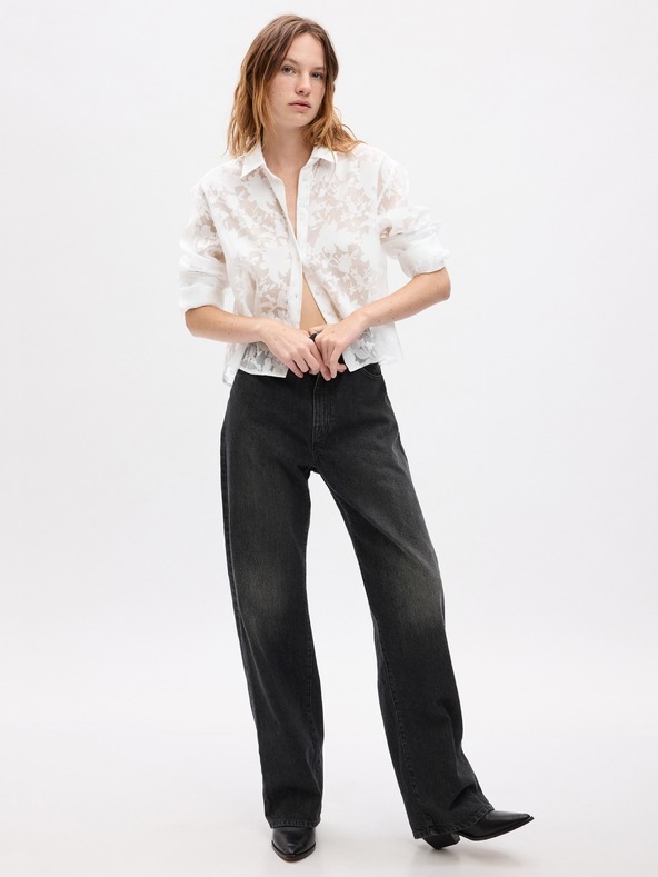 GAP Дантелена риза crop GAP