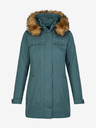 Kilpi Тъмнозелено дамско зимно палто Kilpi PERU-W