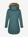 Kilpi Тъмнозелено дамско зимно палто Kilpi PERU-W
