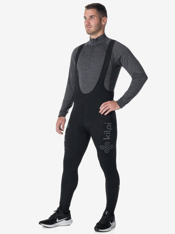 Kilpi Мъжки черен клин за колоездене Kilpi VALLEY-M