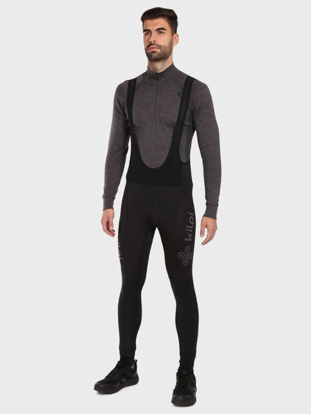 Kilpi Черен мъжки клин за колоездене Kilpi MOVI-M