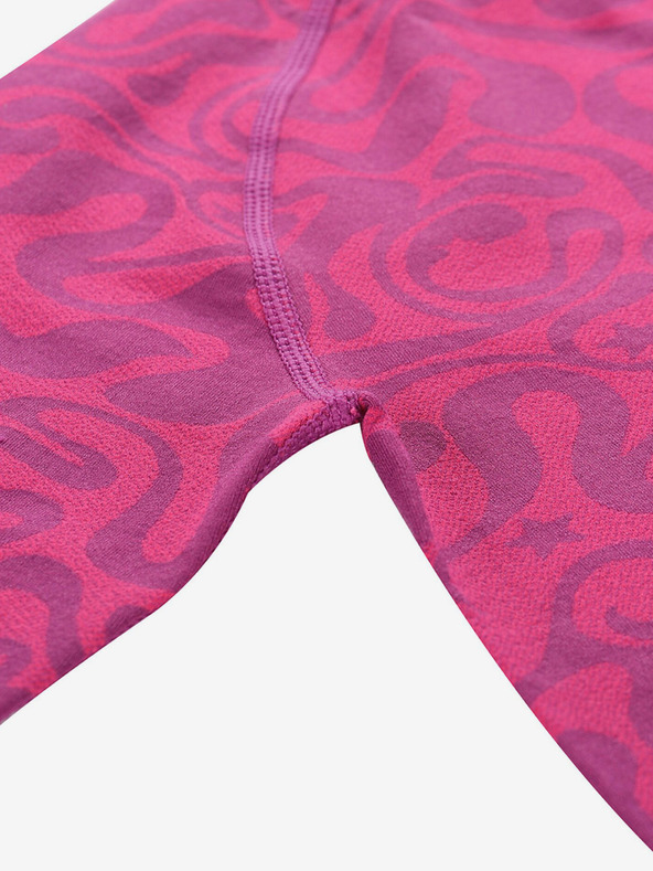 ALPINE PRO Тъмнорозова функционална тениска за момичета ALPINE PRO Seamo