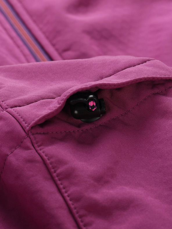 ALPINE PRO Лилаво дамско софтшел яке ALPINE PRO HOORA