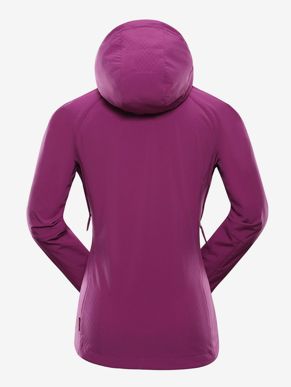 ALPINE PRO Лилаво дамско софтшел яке ALPINE PRO HOORA