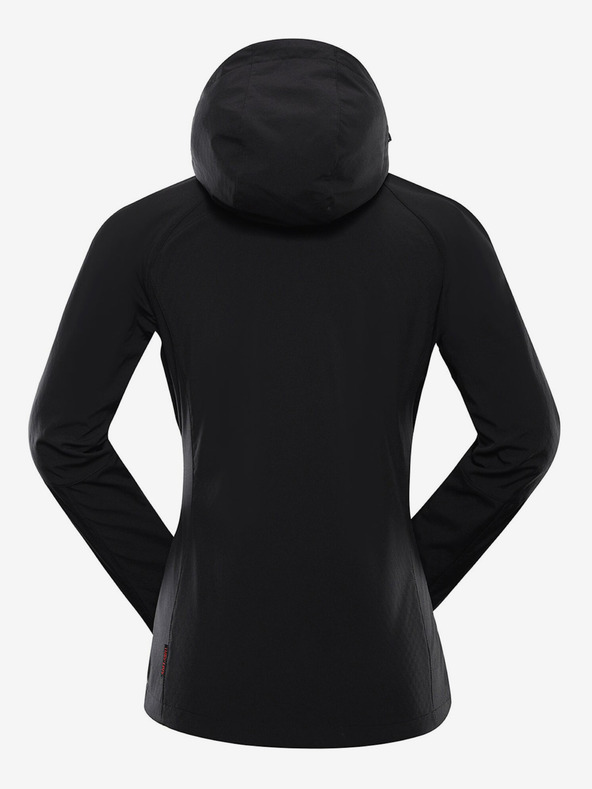 ALPINE PRO Черно дамско софтшел яке ALPINE PRO Hoora