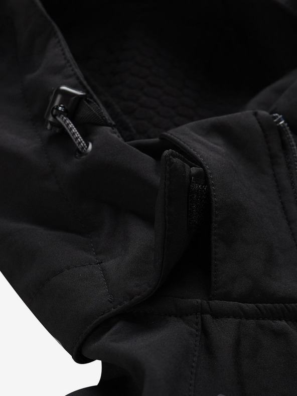 ALPINE PRO Черно дамско софтшел яке ALPINE PRO Hoora