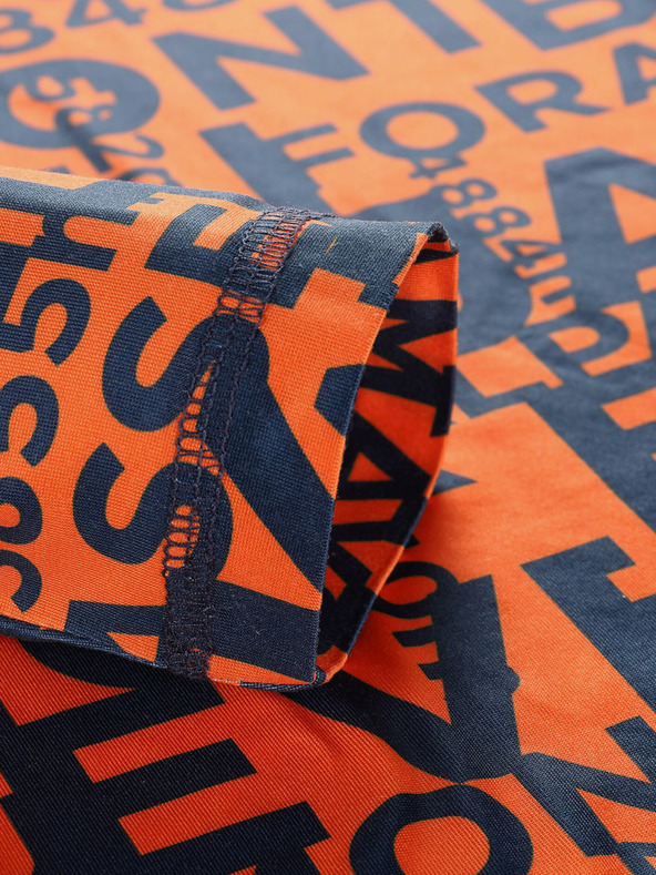 ALPINE PRO Оранжево мъжко функционално бельо ALPINE PRO Lous