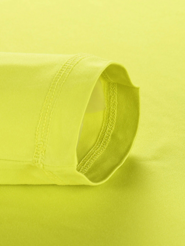 ALPINE PRO Жълта мъжка функционална тениска ALPINE PRO Lous