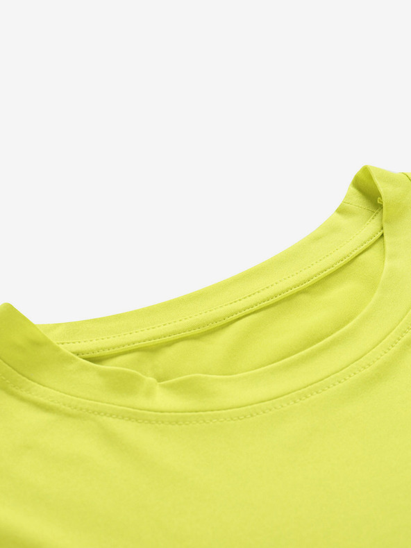 ALPINE PRO Жълта мъжка функционална тениска ALPINE PRO Lous