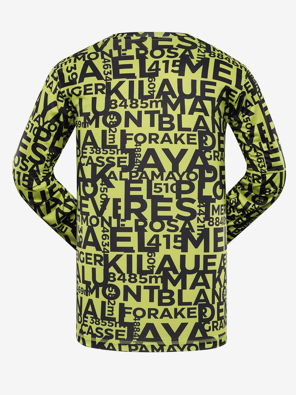 ALPINE PRO Светлозелена мъжка функционална тениска ALPINE PRO Lous