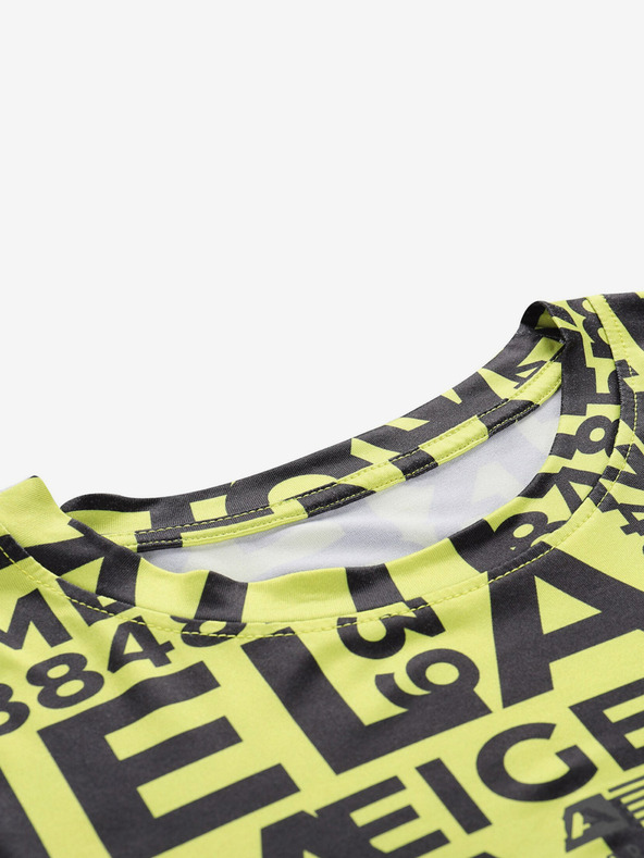 ALPINE PRO Светлозелена мъжка функционална тениска ALPINE PRO Lous