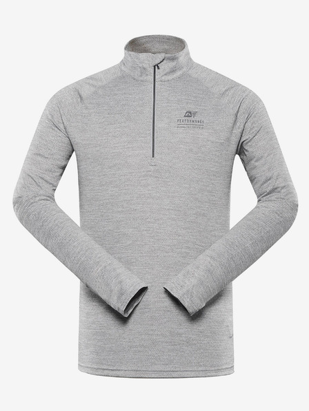 ALPINE PRO Светлосива мъжка тениска ALPINE PRO Wenp