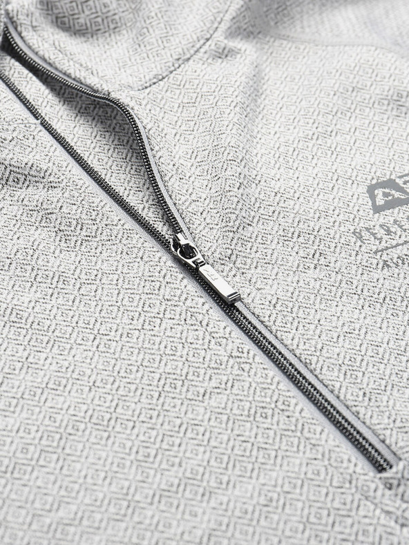 ALPINE PRO Светлосива мъжка тениска ALPINE PRO Wenp