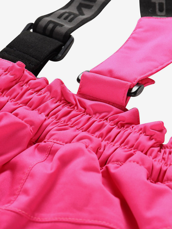 ALPINE PRO Тъмнорозов детски ски панталон с мембрана ptx ALPINE PRO Osago