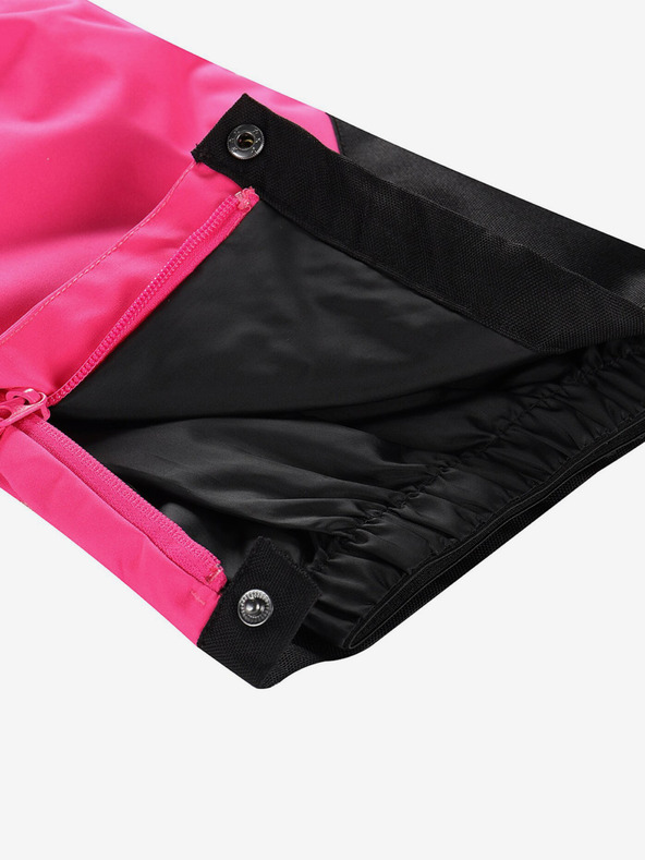 ALPINE PRO Тъмнорозов детски ски панталон с мембрана ptx ALPINE PRO Osago