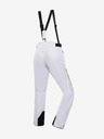 ALPINE PRO Бели дамски ски панталони с мембрана ptx ALPINE PRO Osago