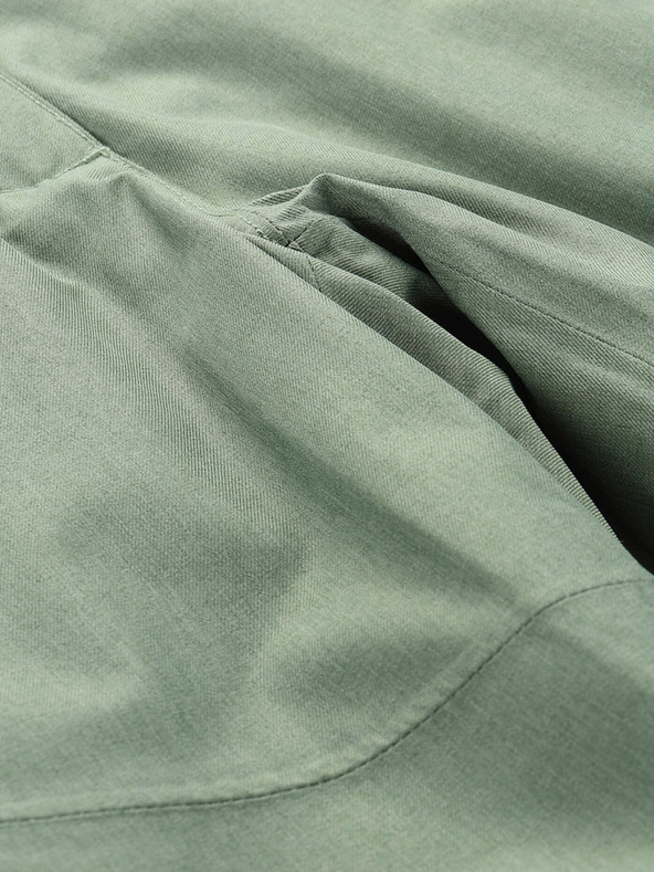 ALPINE PRO Зелен дамски ски панталон с мембрана PTX ALPINE PRO Osaga