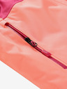 ALPINE PRO Оранжево и розово ски яке за момичета с мембрана PTX ALPINE PRO Reamo