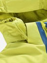 ALPINE PRO Синьо-зелено детско ски яке с мембрана PTX ALPINE PRO Reamo