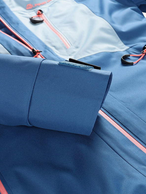 ALPINE PRO Синьо дамско ски яке с мембрана PTX ALPINE PRO Reama