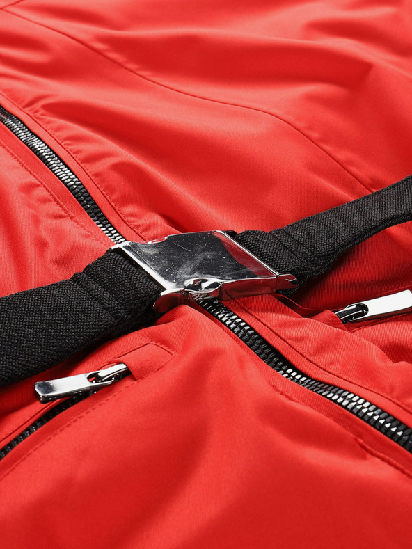 ALPINE PRO Червено дамско ски яке с мембрана PTX ALPINE PRO Olada