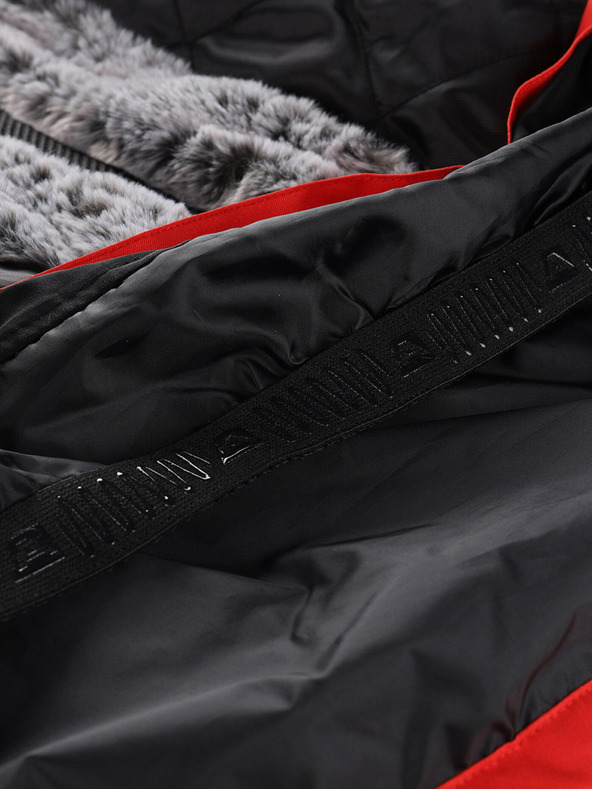 ALPINE PRO Червено дамско ски яке с мембрана PTX ALPINE PRO Olada