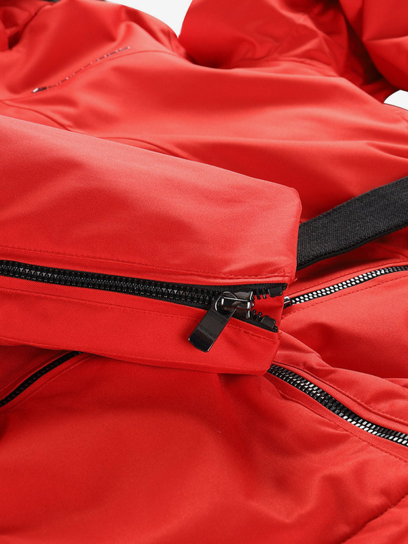 ALPINE PRO Червено дамско ски яке с мембрана PTX ALPINE PRO Olada