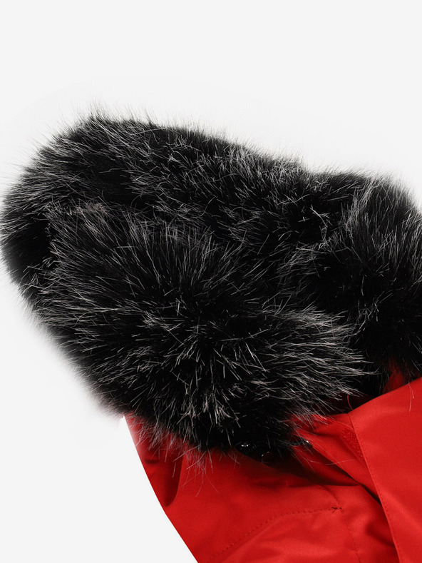 ALPINE PRO Червено дамско ски яке с мембрана PTX ALPINE PRO Olada