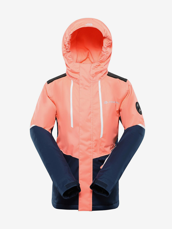 ALPINE PRO Оранжево детско ски яке с мембрана PTX ALPINE PRO Zaribo