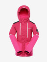 ALPINE PRO Тъмнорозово момичешко ски яке с мембрана PTX ALPINE PRO Zaribo