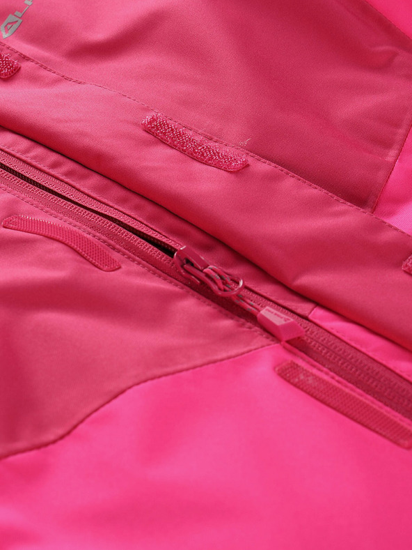 ALPINE PRO Тъмнорозово момичешко ски яке с мембрана PTX ALPINE PRO Zaribo